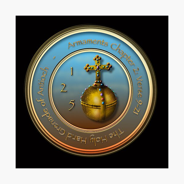 Item preview, The Holy Hand Grenade of Antioch designed and sold by DesertG.