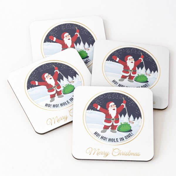 Item preview, Santa Golf Greeting Card Merry Christmas Season Greetings Golfclub designed and sold by stearman.