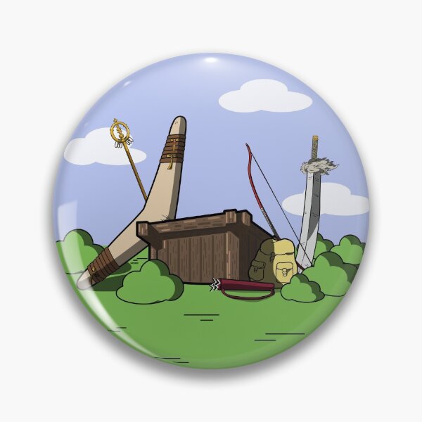 Wo alles begann Aufkleber Button