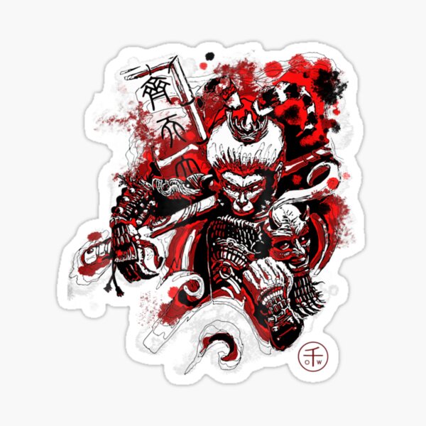 Item preview, Raging Monkey King designed and sold by SelinaBerge.