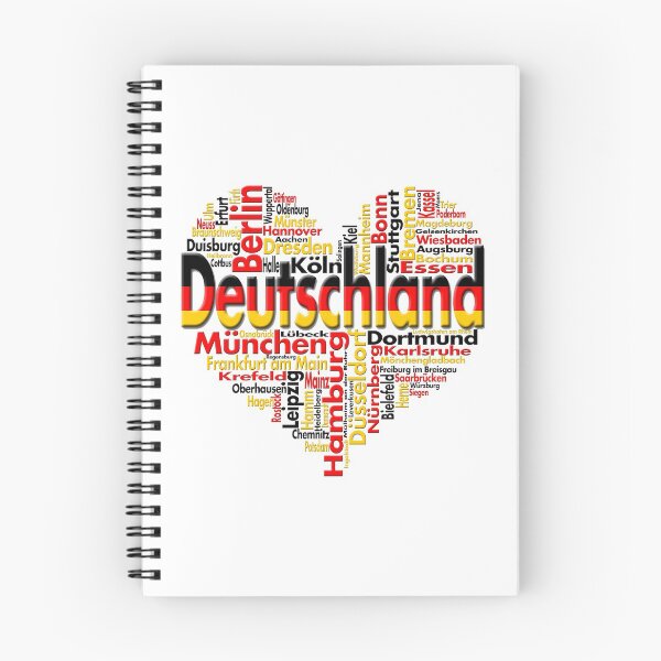 Item preview, German Cities - Heart Shaped designed and sold by hijackhippo.