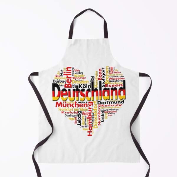 Item preview, German Cities - Heart Shaped designed and sold by hijackhippo.