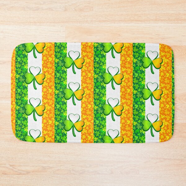 Item preview, Trefoil on Irish flag with clovers designed and sold by 1enchik.