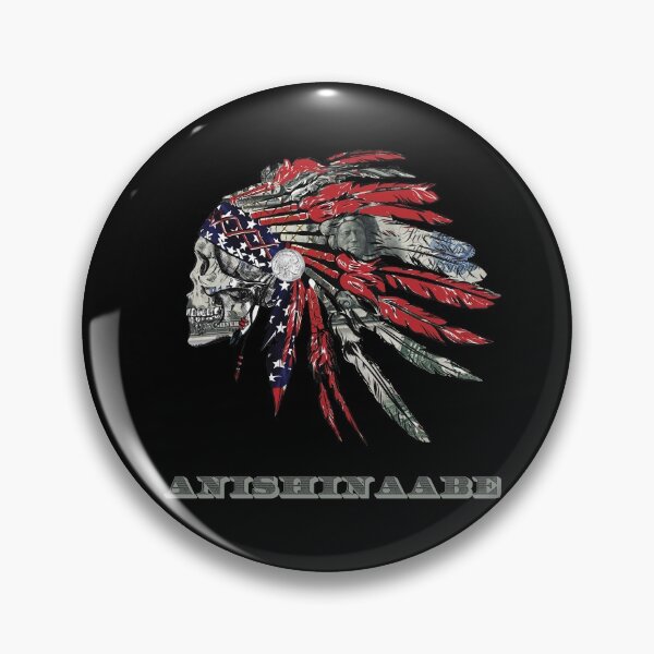 Item preview, Anishinaabe Native American Indian Flag Money Headress   designed and sold by TheDirtyGringo.