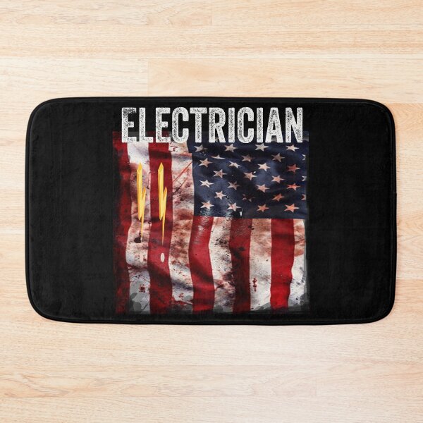 Item preview,  Electrician Vintage American Flag designed and sold by boyastore.