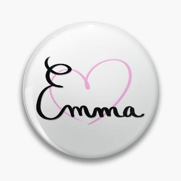 Item preview, Emma pink heart designed and sold by CreatiSabi.