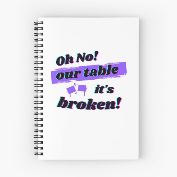 Item preview, Oh no! our table, it's broken! designed and sold by earthlingsmerch.
