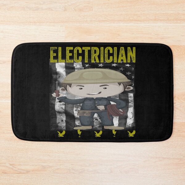 Item preview,  Electrician Vintage American Flag designed and sold by boyastore.