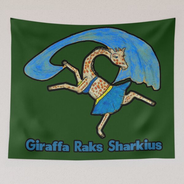 Item preview, Giraffa Raks Sharkius designed and sold by Starbelly208.