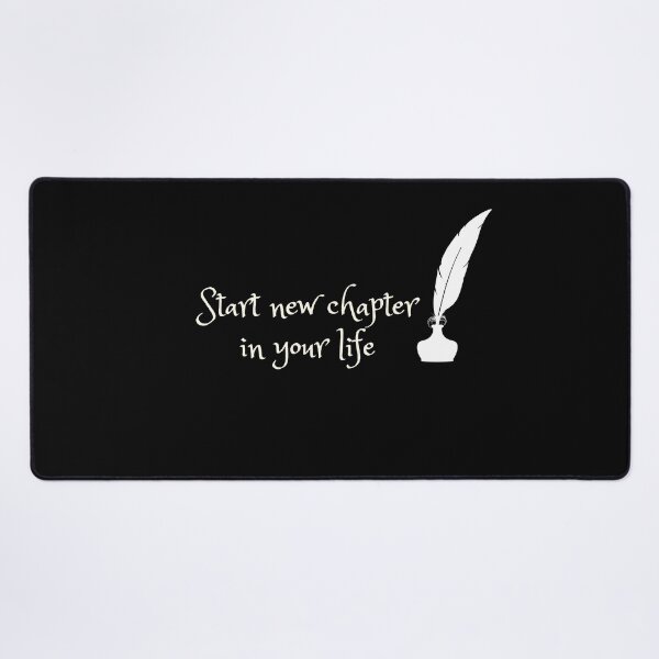 Item preview, Start new chapter in your life - Start life again quotes designed and sold by DigitalArtTrend.