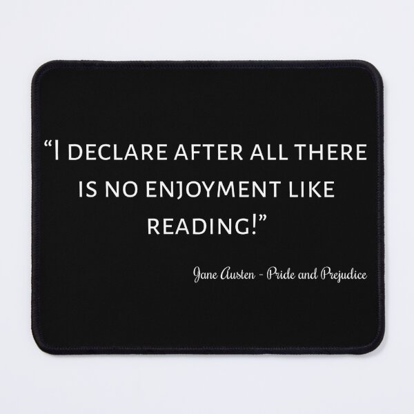 Item preview, Pride and Prejudice Quote III designed and sold by Lemon Pepper.