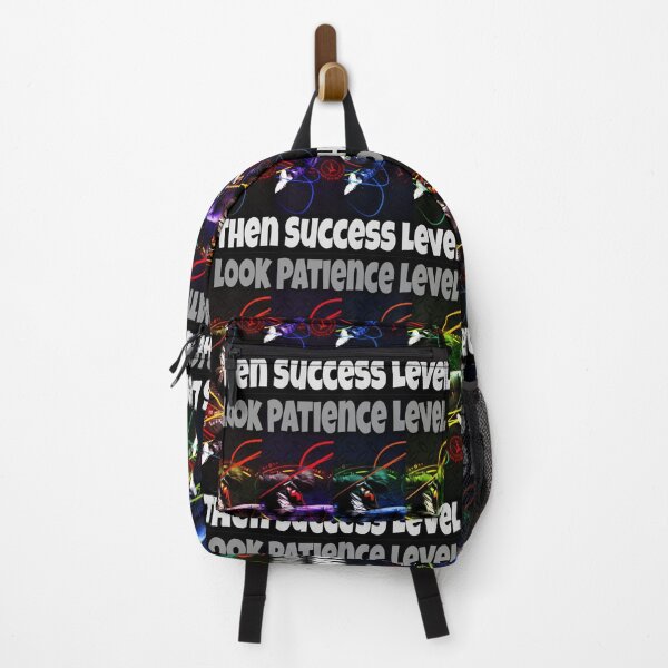 Item preview, Patience level and Success level Motivational Artwork/ Designs for shirts/ stickers/ Clothes/ Bags/ mugs/ bottles and others gadjets designed and sold by ZaqGum.