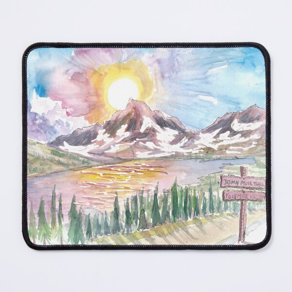 Item preview, Hiking John Muir Trail with Spectacular Views in Sierra Nevada California designed and sold by artshop77.