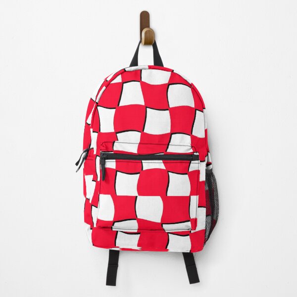 Item preview, red curved checkers designed and sold by Jessiwins19.