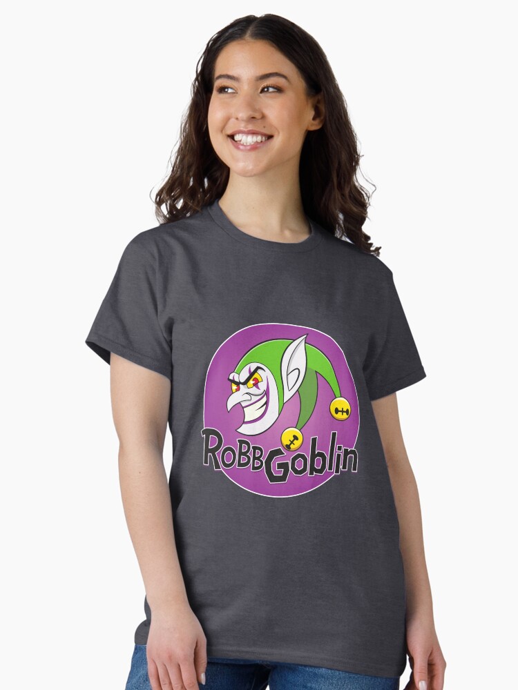 Thumbnail 2 of 7, Classic T-Shirt, RobbGoblin logo designed and sold by Robbgoblin.