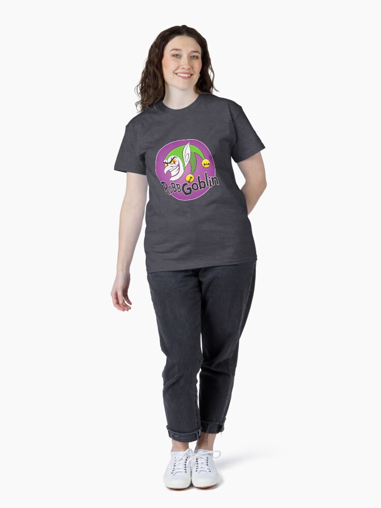 Thumbnail 4 of 7, Classic T-Shirt, RobbGoblin logo designed and sold by Robbgoblin.