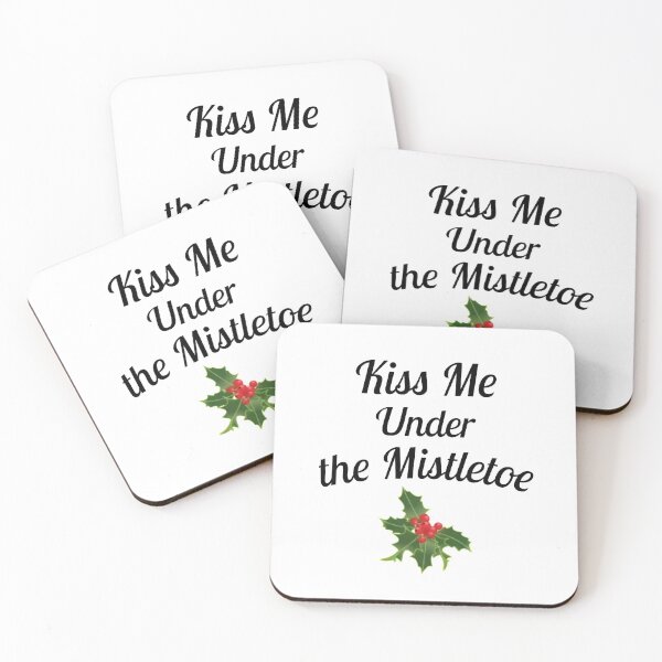 Item preview, Kiss Me Under The Mistletoe designed and sold by LookUpCreations.