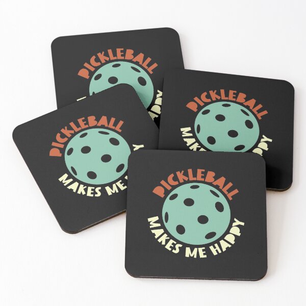 Item preview, Pickleball Makes Me Happy designed and sold by whyitsme.