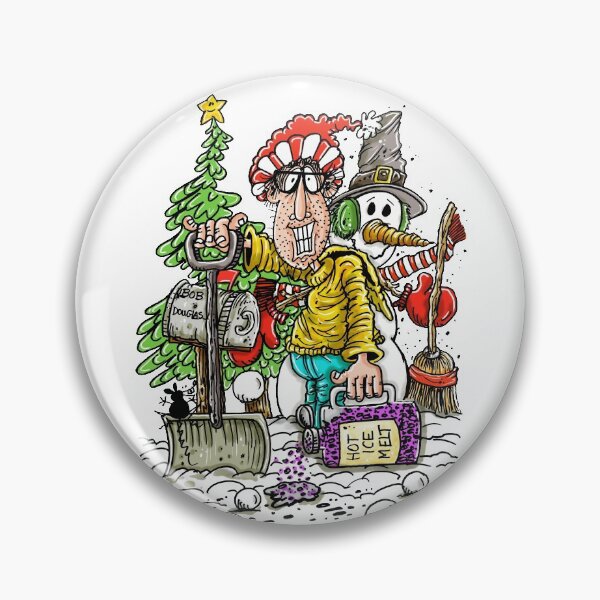 Item preview, Snow Shoveling Time!  designed and sold by bobtheartman.