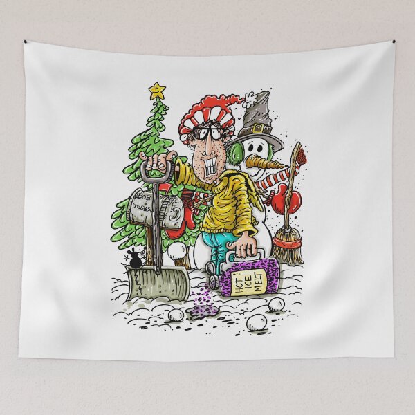 Item preview, Snow Shoveling Time!  designed and sold by bobtheartman.