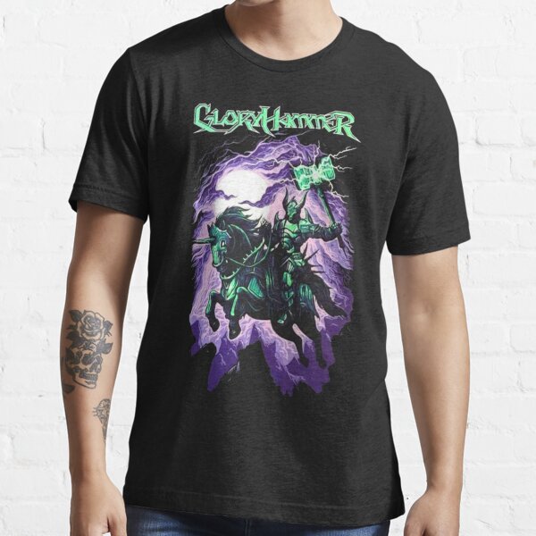 CHAOS WIZARD T SHIRT POWER METAL GLORYHAMMER OFFICIAL LICENSED 