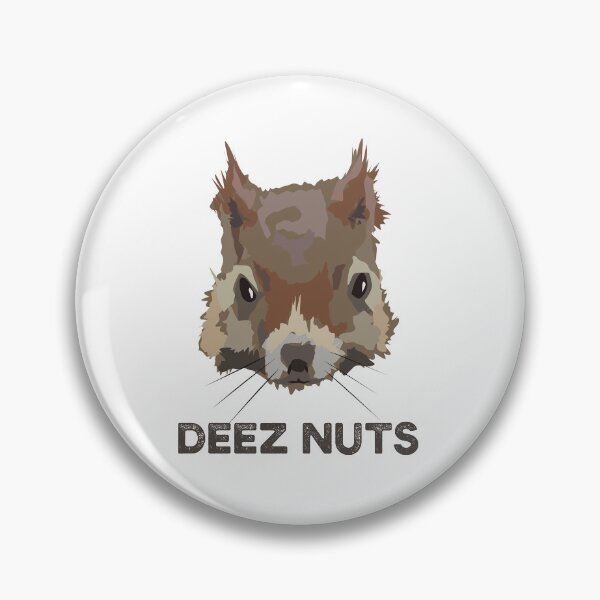 Item preview, Big Squirrel Face Funny Meme Deez Nutz Humor Animal Meme designed and sold by Rabbitti.