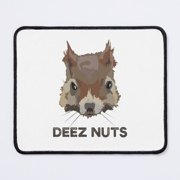 Item preview, Big Squirrel Face Funny Meme Deez Nutz Humor Animal Meme designed and sold by Rabbitti.