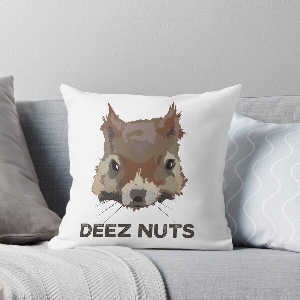 Item preview, Big Squirrel Face Funny Meme Deez Nutz Humor Animal Meme designed and sold by Rabbitti.