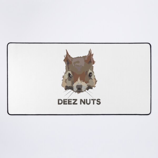Item preview, Big Squirrel Face Funny Meme Deez Nutz Humor Animal Meme designed and sold by Rabbitti.