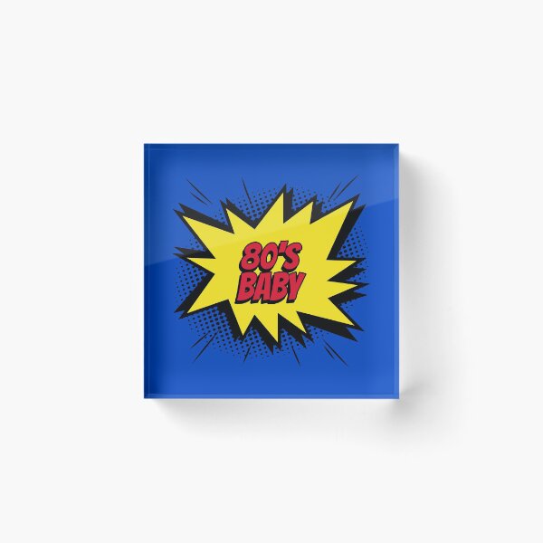Item preview, 80s Baby name place comic kapow style artwork  designed and sold by CreatedbyJR.