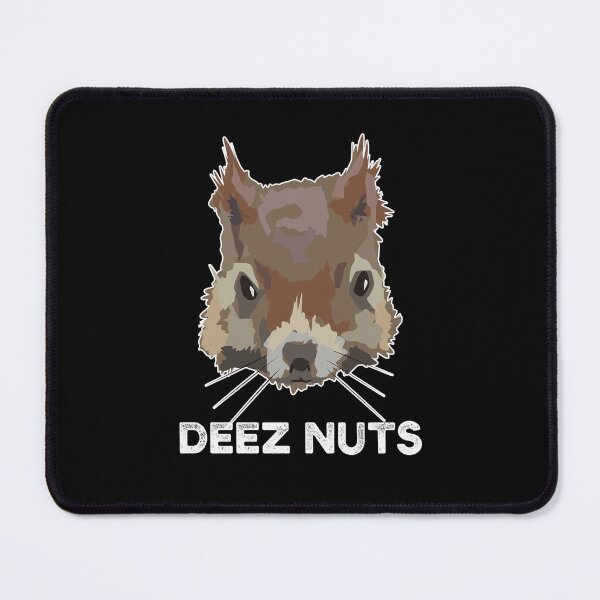 Item preview, Big Squirrel Face Funny Meme Deez Nutz Humor Animal Meme designed and sold by Rabbitti.