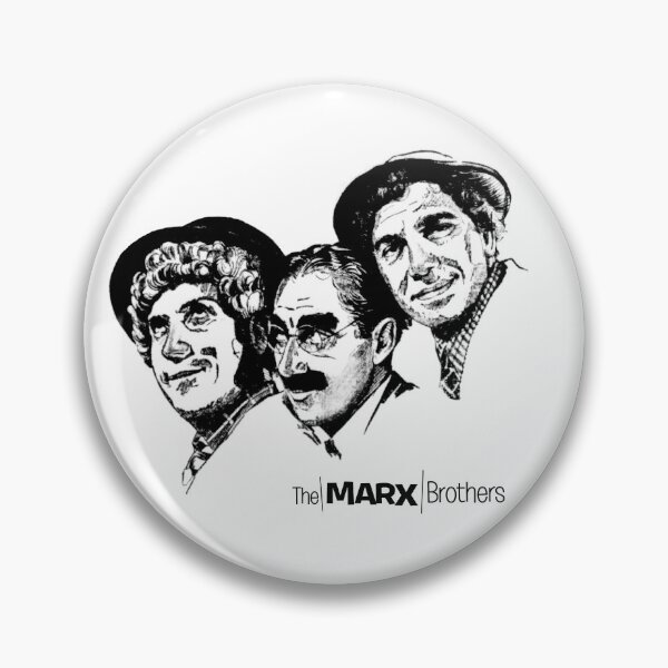 Artikelvorschau, MGM Marx Brothers Einfarbig entworfen und verkauft von SpruceTavern.