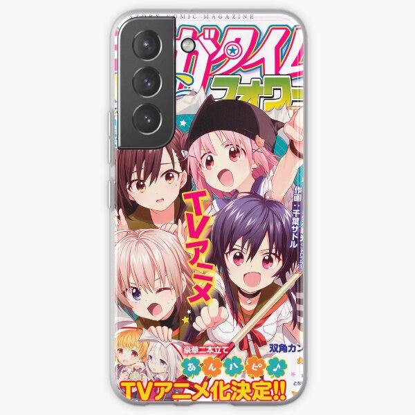 Gakkou Gurashi Magazine cover Samsung Galaxy Soft Case