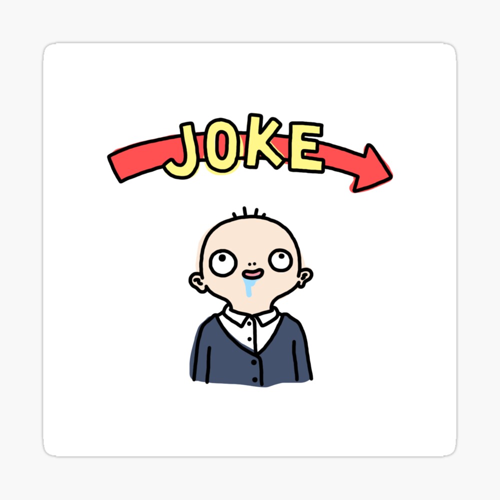Joke Went Over Your Head Greeting Card By Gotdamn Redbubble