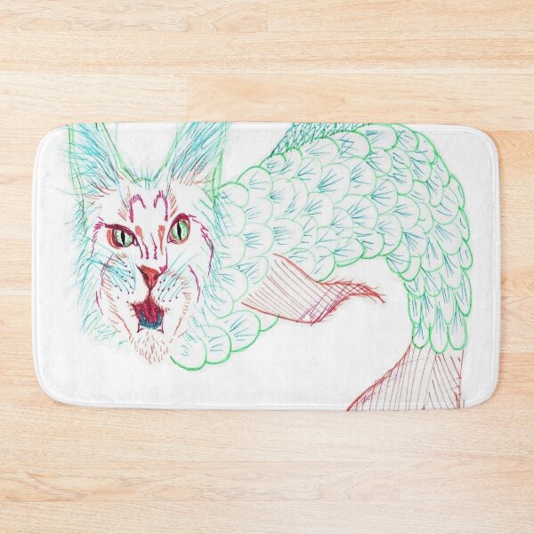 Item preview, Kitty-fish designed and sold by 9lbPaintbrush.
