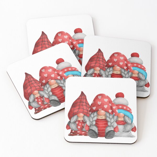 Item preview, girl gnome christmas  designed and sold by naturehikers.