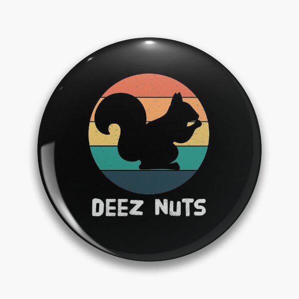 Item preview, Vintage Sunset Funny Squirrel Meme Deez Nutz Humor designed and sold by Rabbitti.