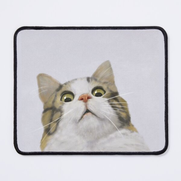 Item preview, Scared Cat Meme designed and sold by Mashz.