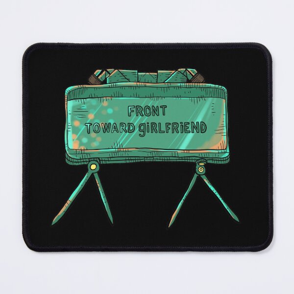 Item preview, front towards girlfriend, M18 claymore mine. designed and sold by JJadx.