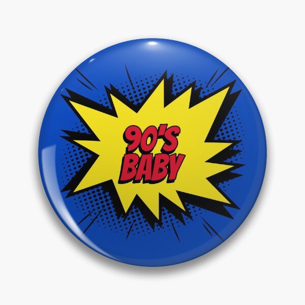 Item preview, 90s Baby name place comic kapow style artwork  designed and sold by CreatedbyJR.