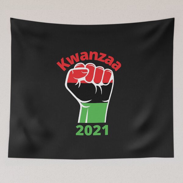 Item preview, Kwanzaa 2021 With Power And Unity Fist designed and sold by HarlemsGee.