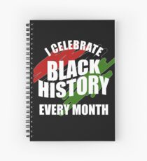 Celebrate Black History Month Spiral Notebook