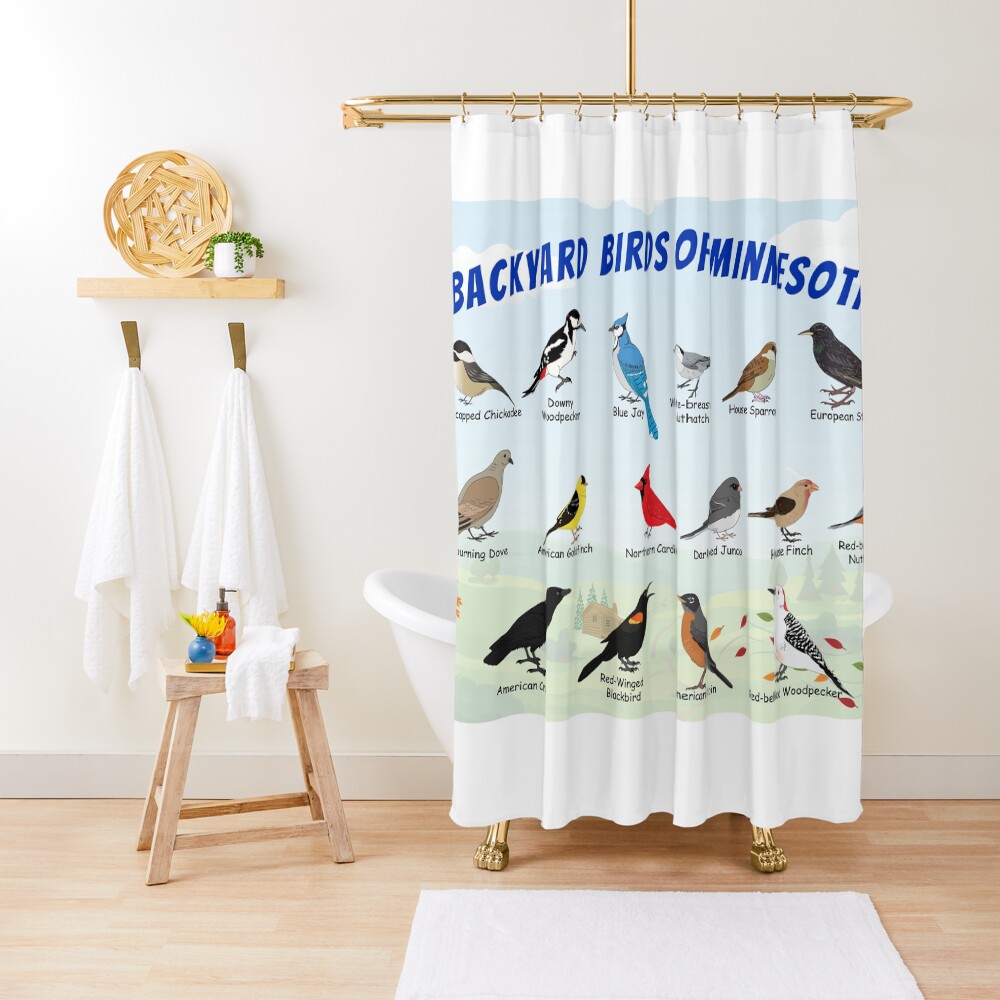 Item preview, Shower Curtain designed and sold by AndyMcBird.