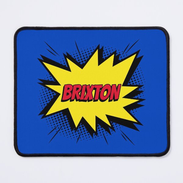 Item preview, Brixton comic kapow style artwork  designed and sold by CreatedbyJR.
