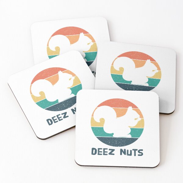 Item preview, Vintage Sunset Funny Squirrel Meme Deez Nutz Humor designed and sold by Rabbitti.