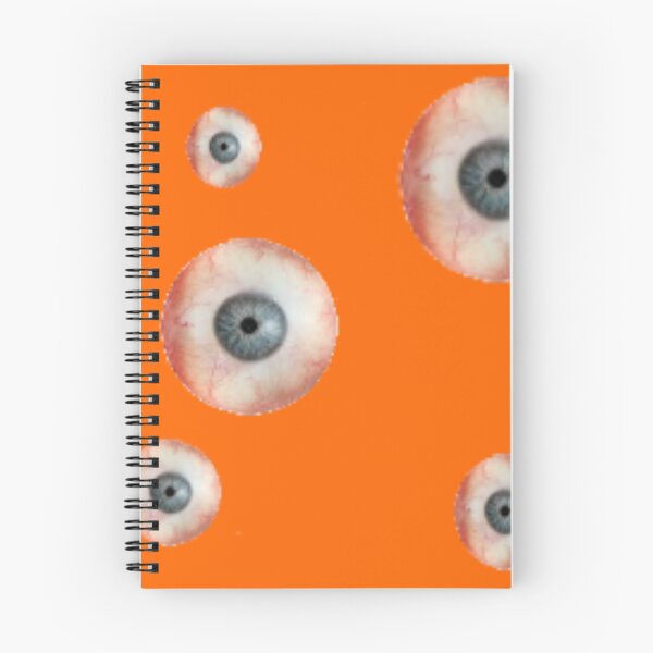 Item preview, orange eye pattern designed and sold by madison easley.