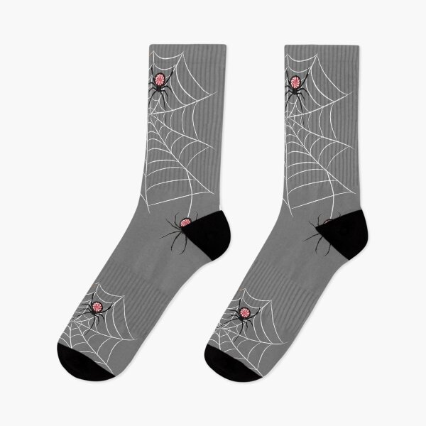 Item preview, Edgy Black Widow Christmas Spider Web Goth Holiday Print designed and sold by Vibbin4Life33.