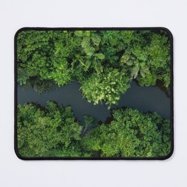 Item preview, Aerial view of Amazon Jungle in Peru designed and sold by QualtaghArt.