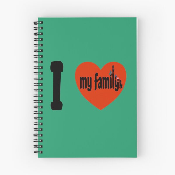 Item preview, I Love My Family designed and sold by Mi-Kua.