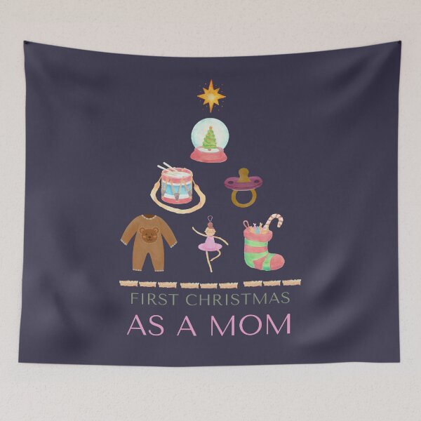 Item preview, First Christmas As A Mom designed and sold by Creatoe.